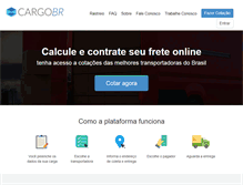 Tablet Screenshot of cargobr.com